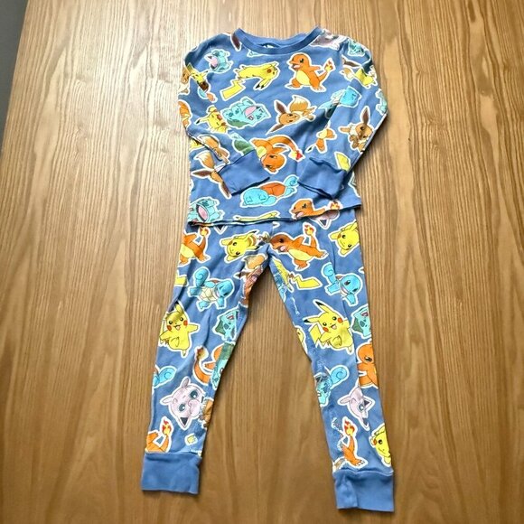 H&M Other - Pokemon H&M Snug Fit Pajamas Two Piece 4 Years